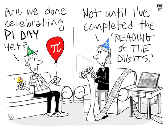 ending pi day comicthis comic from mit is&t is irrationally